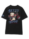 【BETTY BOOP】“BIKE ベティ”刺繍入りTEE