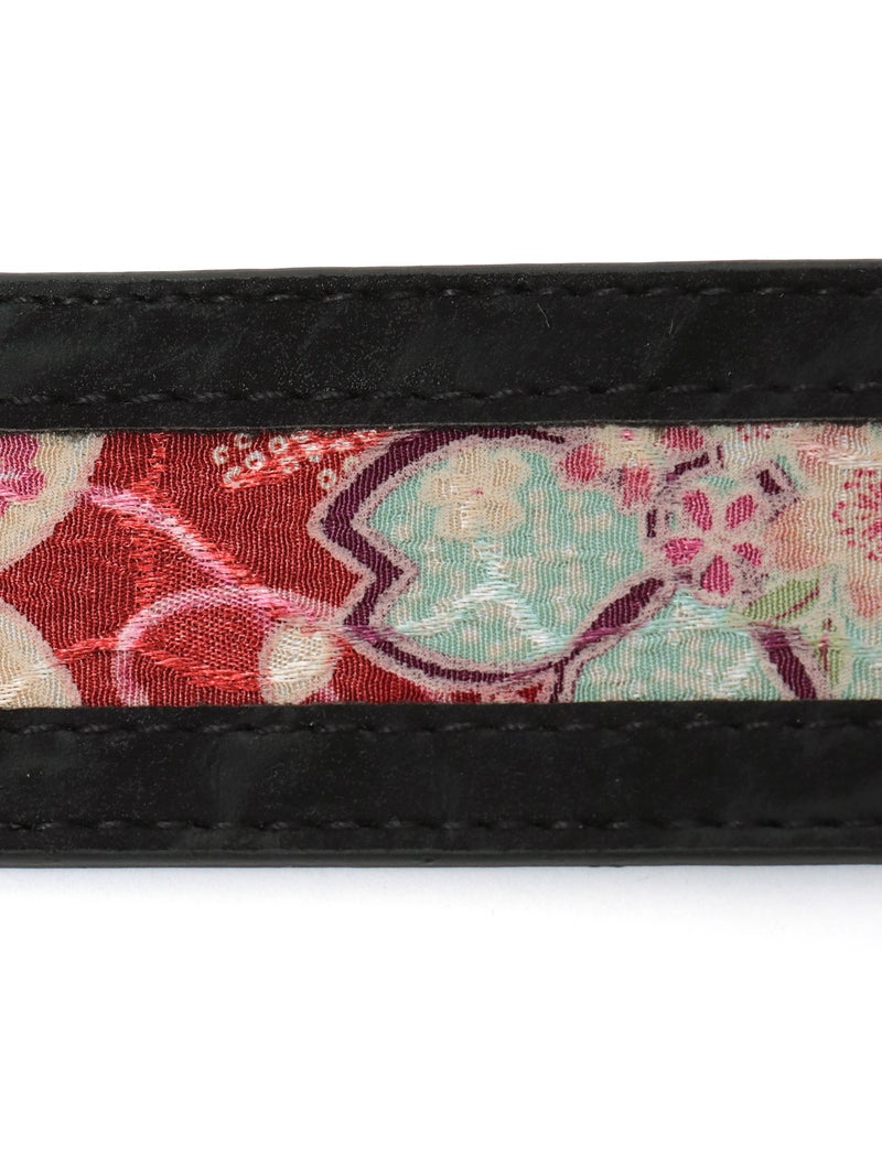 【雅結】桜柄 ちりめんベルト