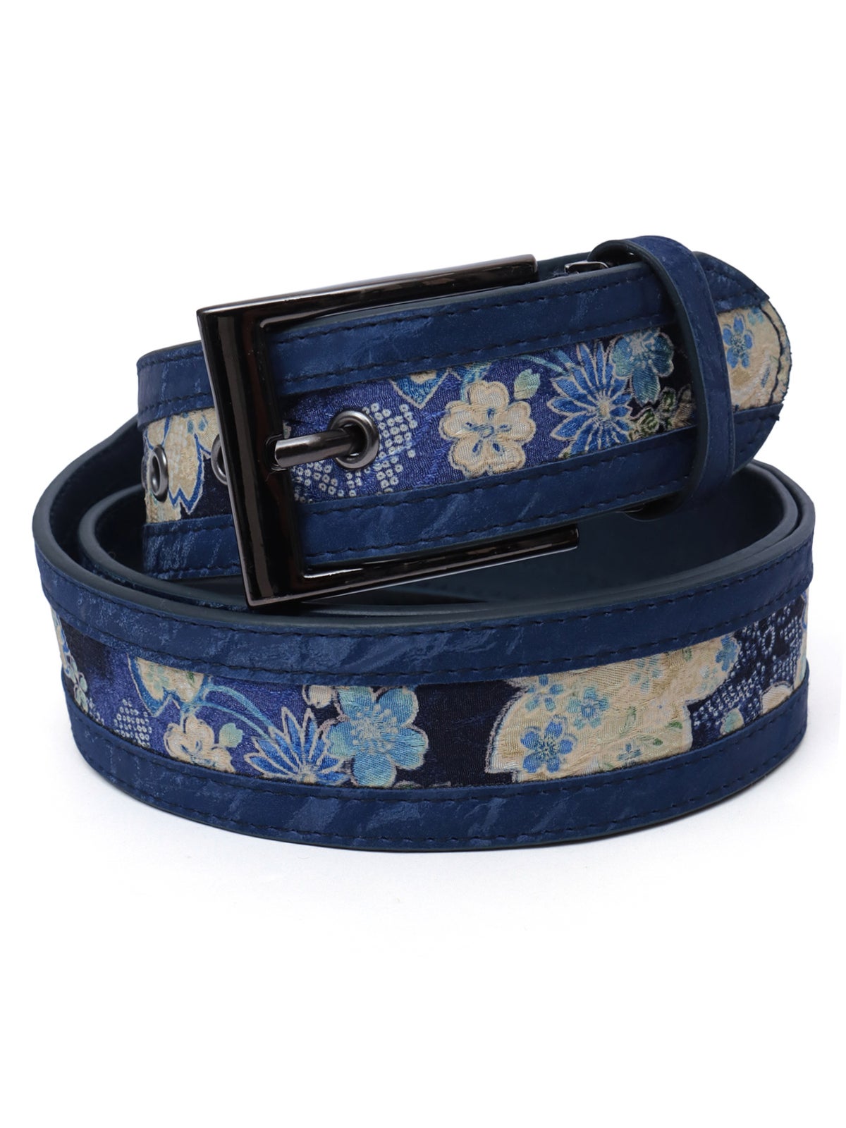 【雅結】桜柄 ちりめんベルト