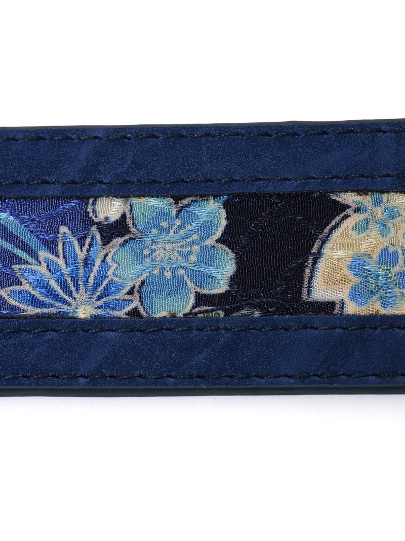 【雅結】桜柄 ちりめんベルト