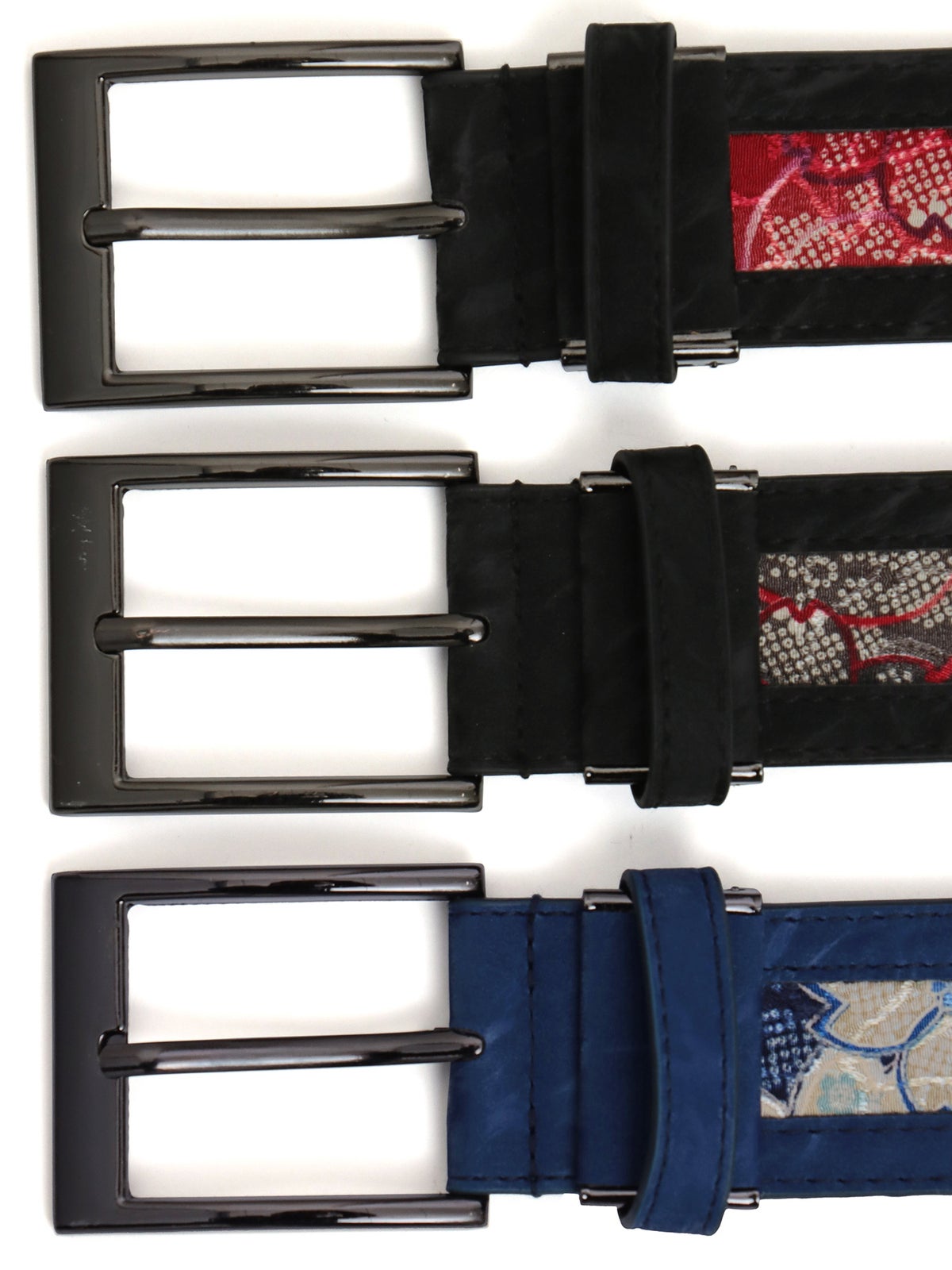 【雅結】桜柄 ちりめんベルト