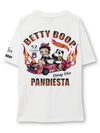 【PANDIESTA JAPAN×BETTY BOOP】“カスタムライド ベティ”刺繍入りTシャツ