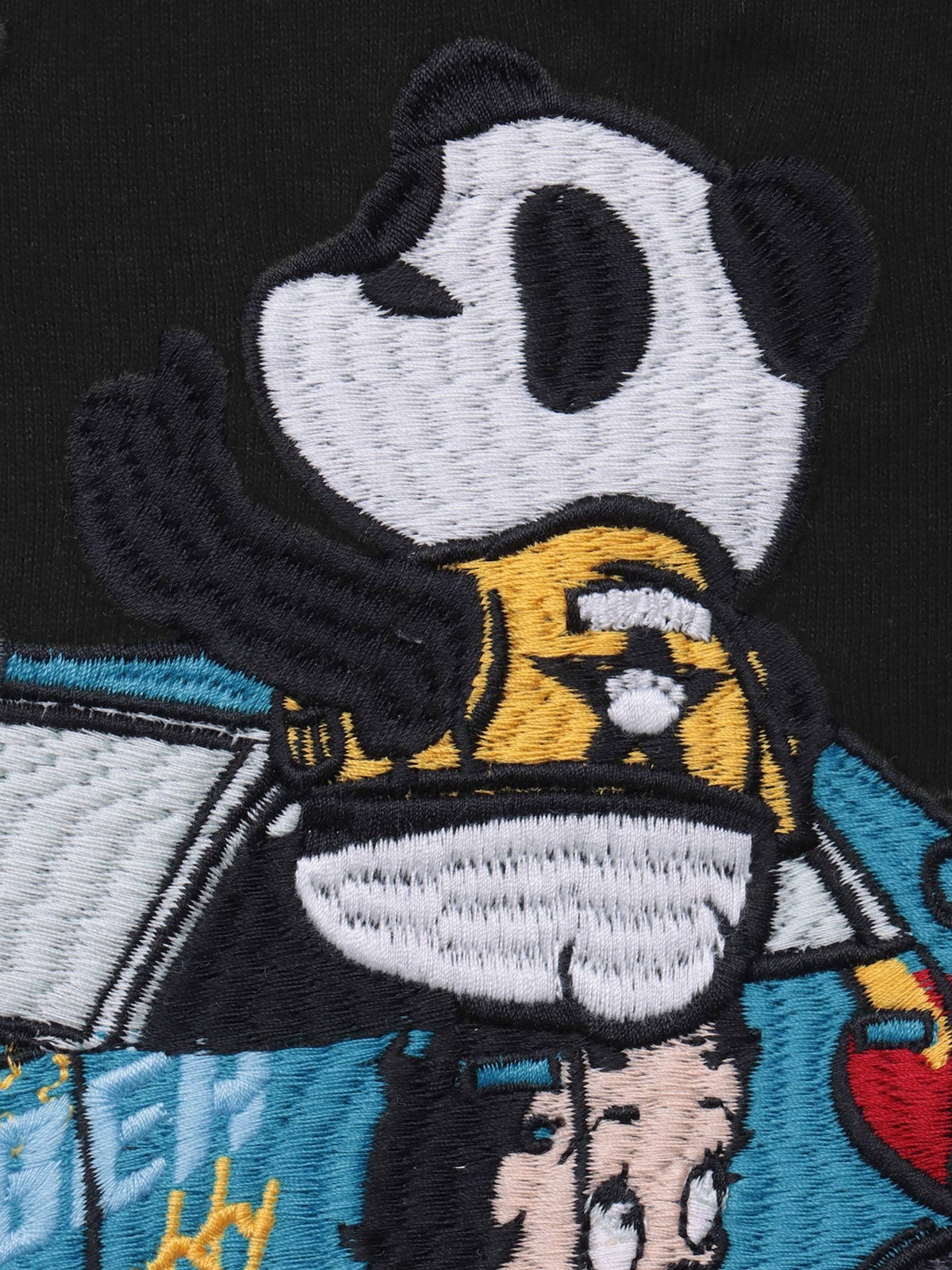 【PANDIESTA JAPAN×BETTY BOOP】“カスタムライド ベティ”刺繍入りTシャツ
