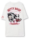 【PANDIESTA JAPAN×BETTY BOOP】“ゴスロリベティ”刺繍入りTシャツ