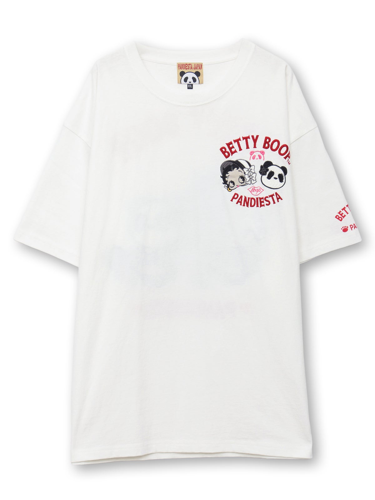 【PANDIESTA JAPAN×BETTY BOOP】“ゴスロリベティ”刺繍入りTシャツ