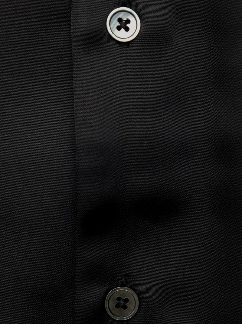 【絡繰魂・粋】“八咫烏”刺繍入り半袖シャツ