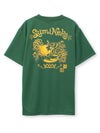 【SUMINEKO】“眠り墨猫”プリントDRY素材Tシャツ