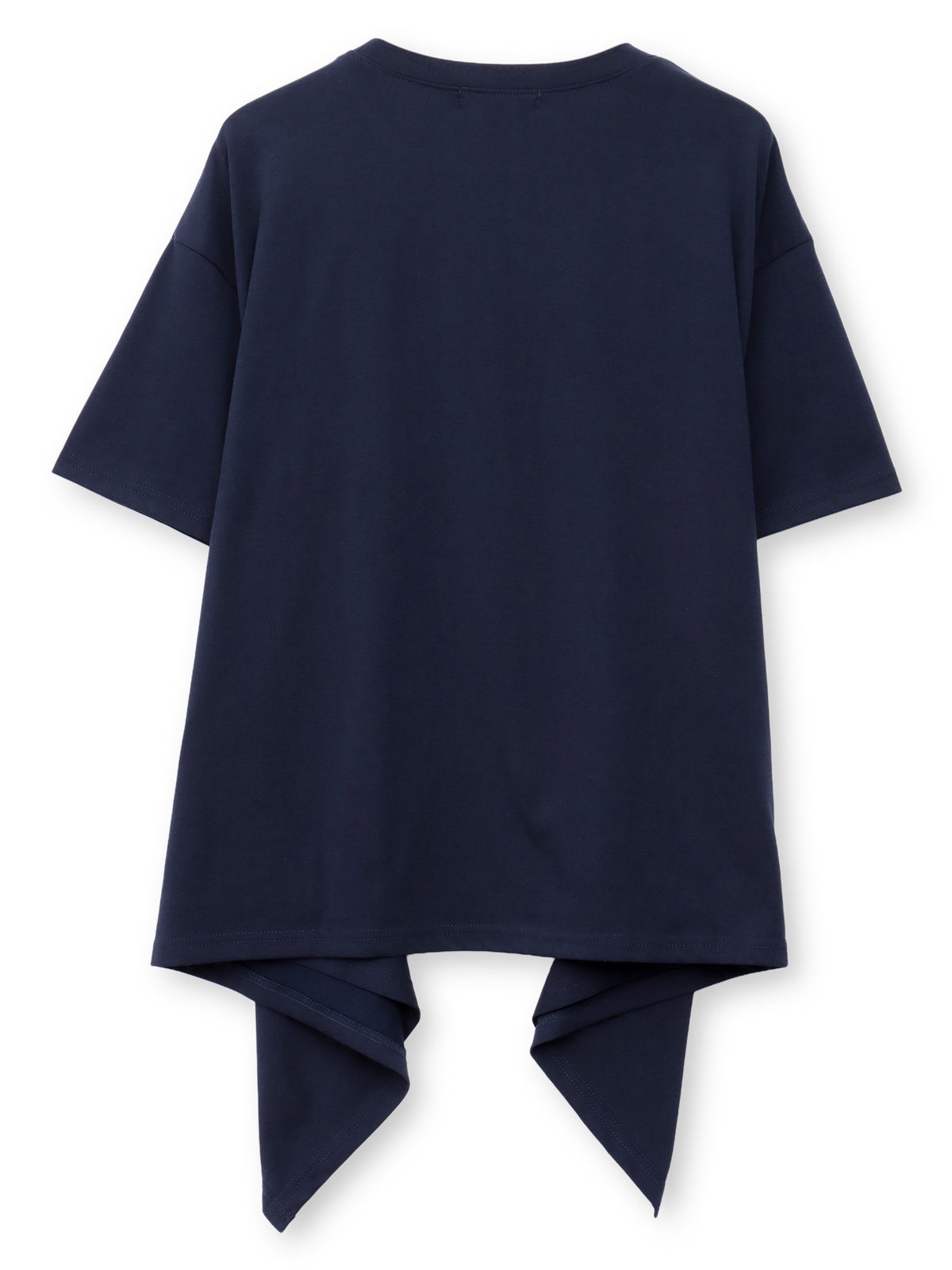  【雅結】桜刺繍イレヘムTシャツ