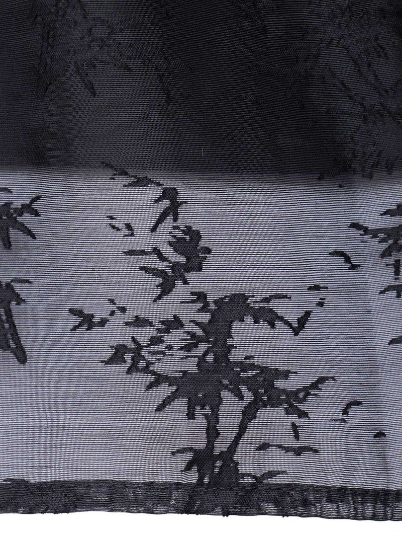  【雅結】菊流水 刺繍入りTシャツ