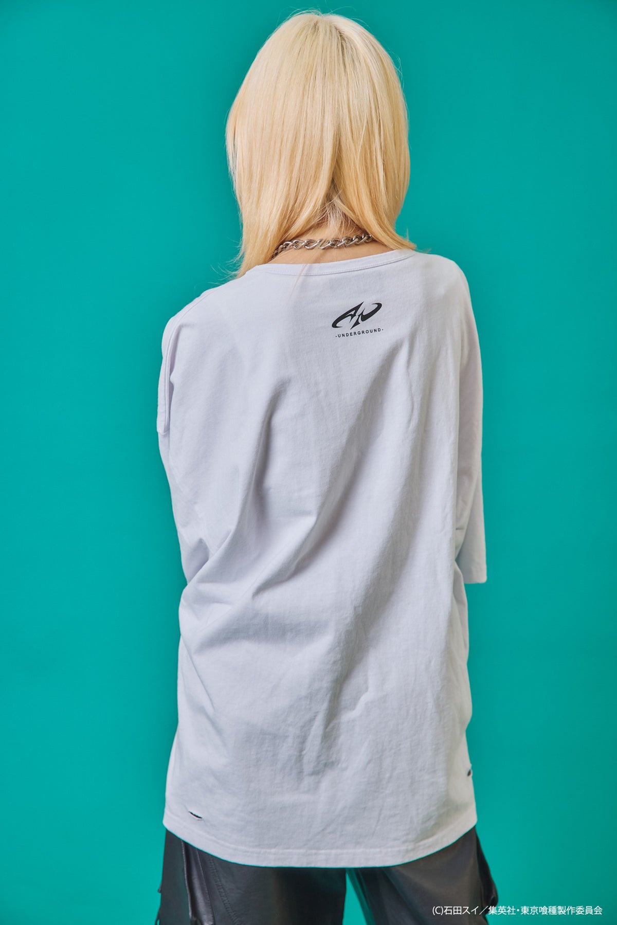  【P.N UNDERGROUND×東京喰種】“金木研”ダメージTシャツ