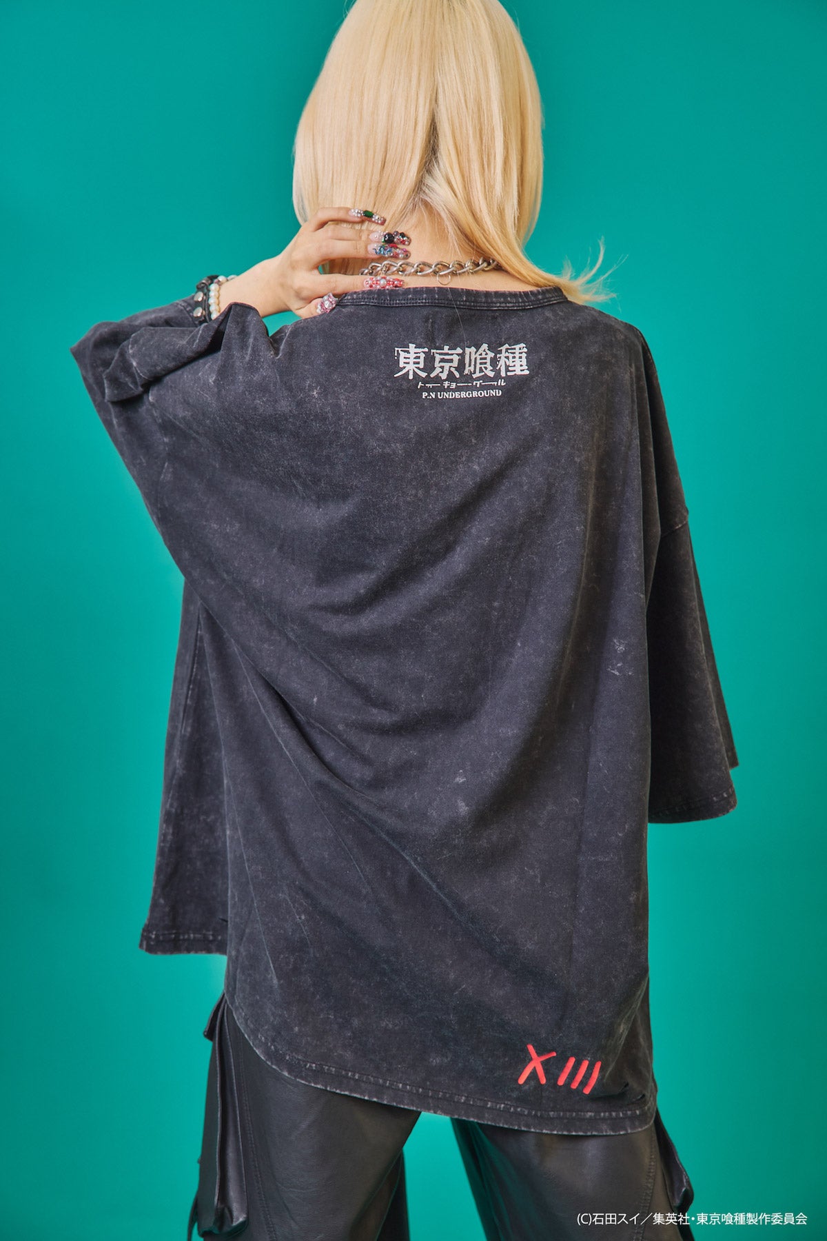 【P.N UNDERGROUND×東京喰種】“鈴屋什造”ダメージTシャツ