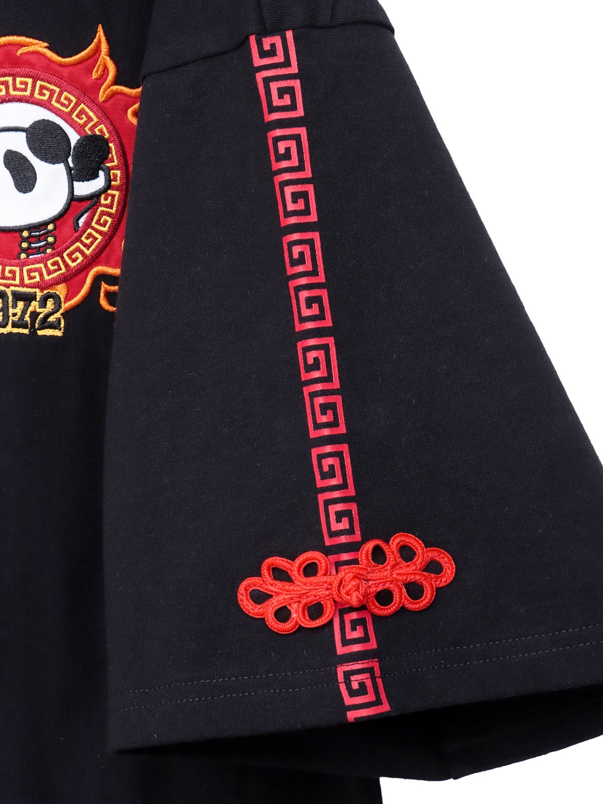 【PANDIESTA JAPAN】“肉まんパンダさん”刺繍入りなりきり半袖ZIPパーカー