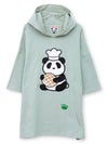 【PANDIESTA JAPAN】“メロンパンダさん”刺繍入りなりきり半袖パーカー