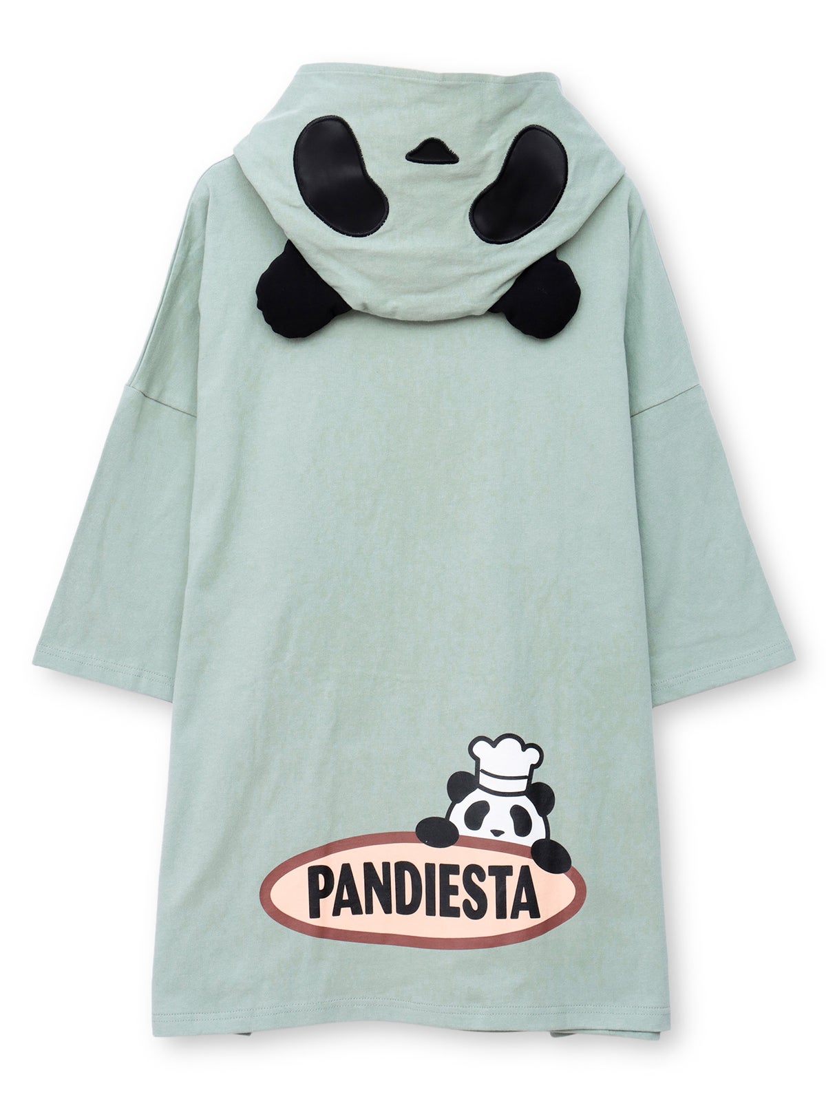 【PANDIESTA JAPAN】“メロンパンダさん”刺繍入りなりきり半袖パーカー