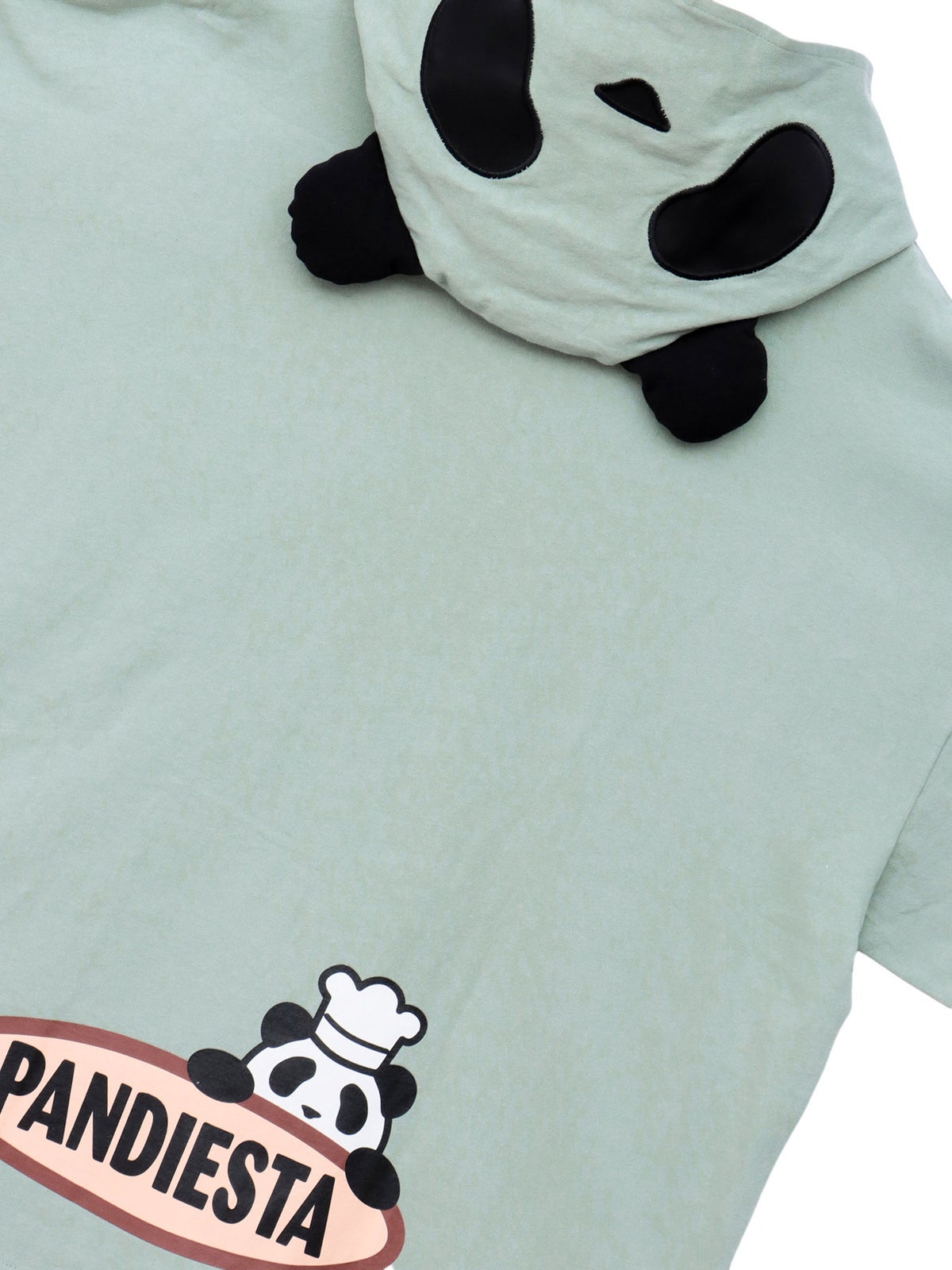 【PANDIESTA JAPAN】“メロンパンダさん”刺繍入りなりきり半袖パーカー