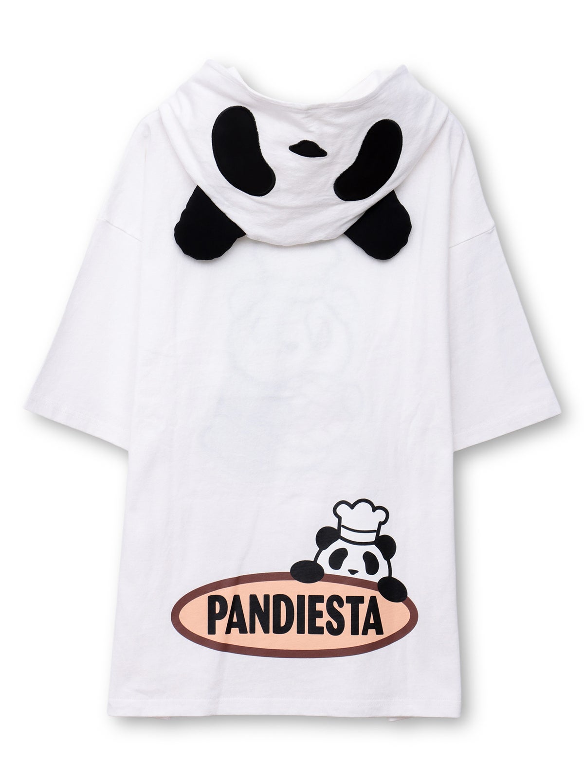 【PANDIESTA JAPAN】“メロンパンダさん”刺繍入りなりきり半袖パーカー