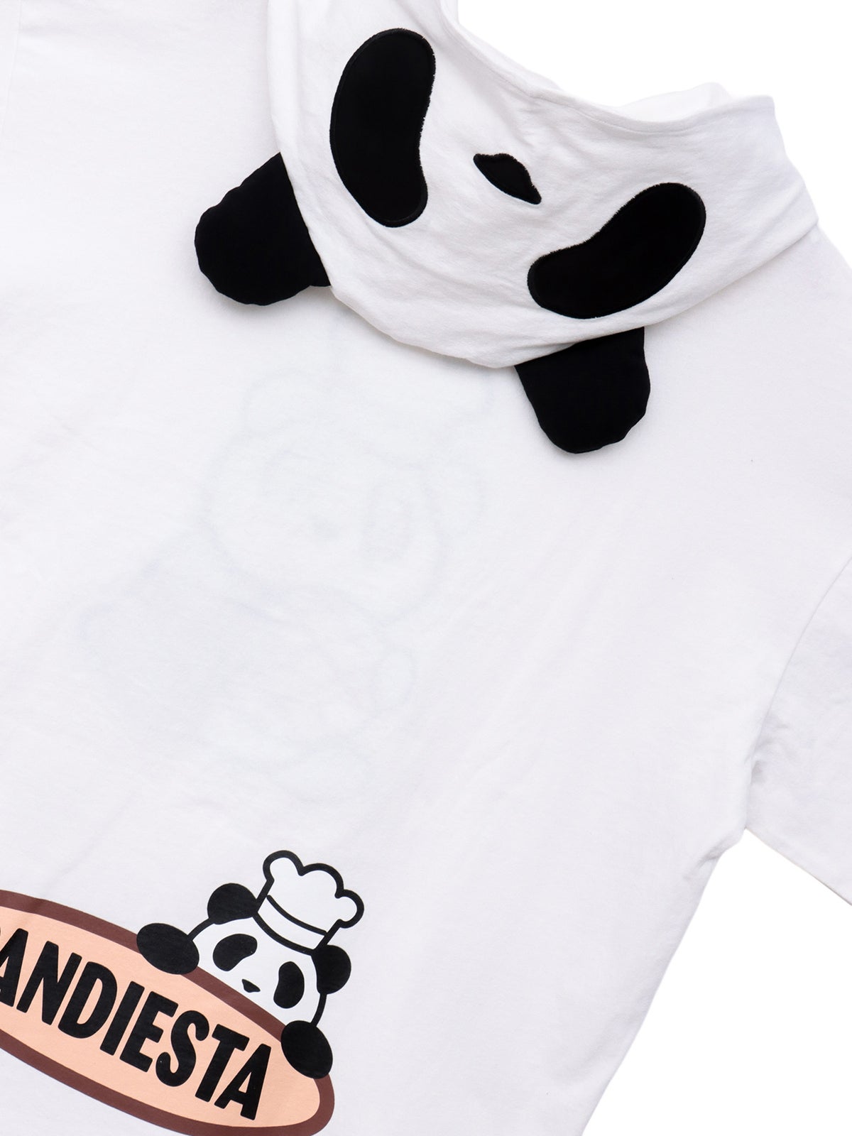 【PANDIESTA JAPAN】“メロンパンダさん”刺繍入りなりきり半袖パーカー