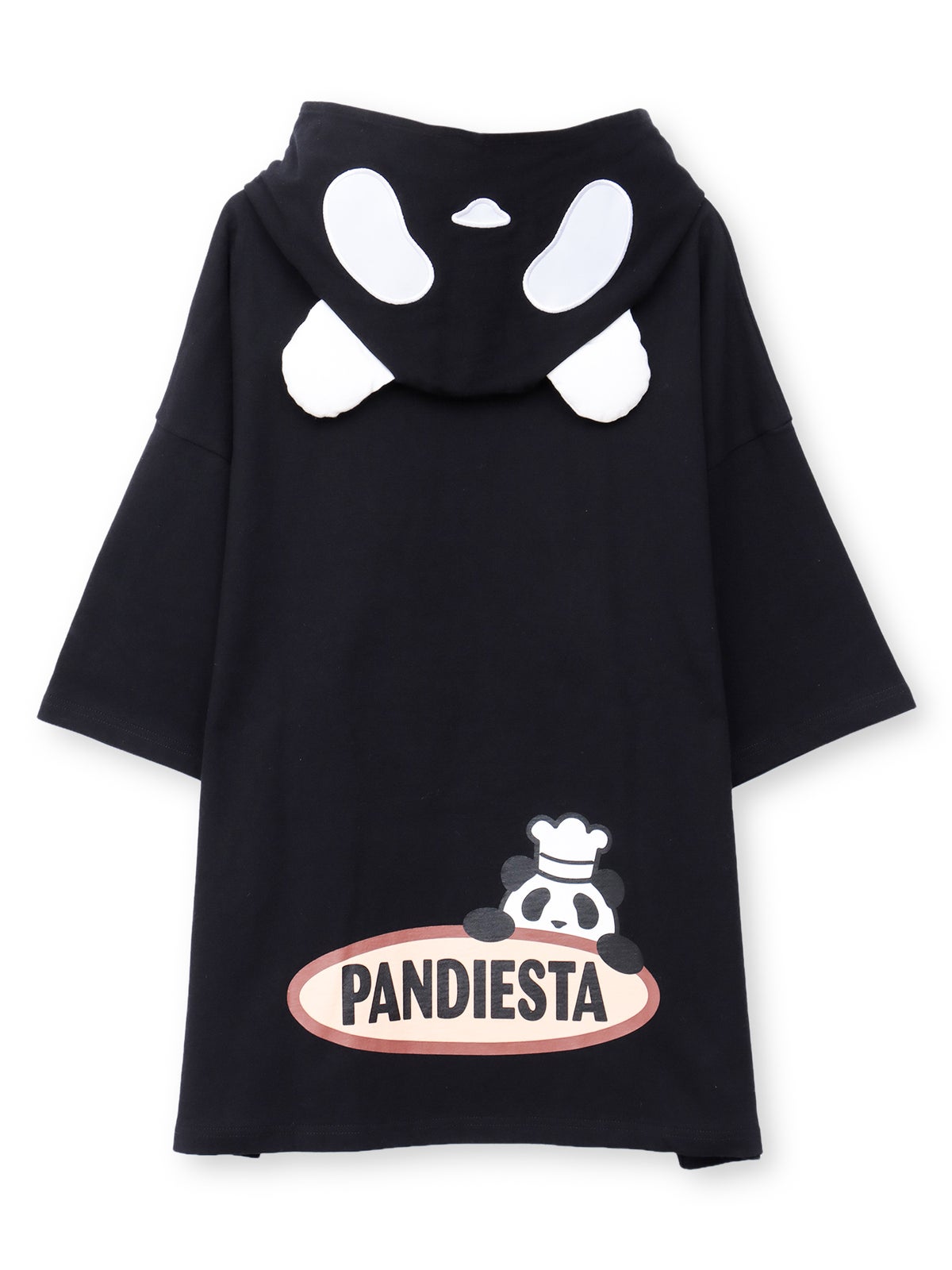 【PANDIESTA JAPAN】“メロンパンダさん”刺繍入りなりきり半袖パーカー