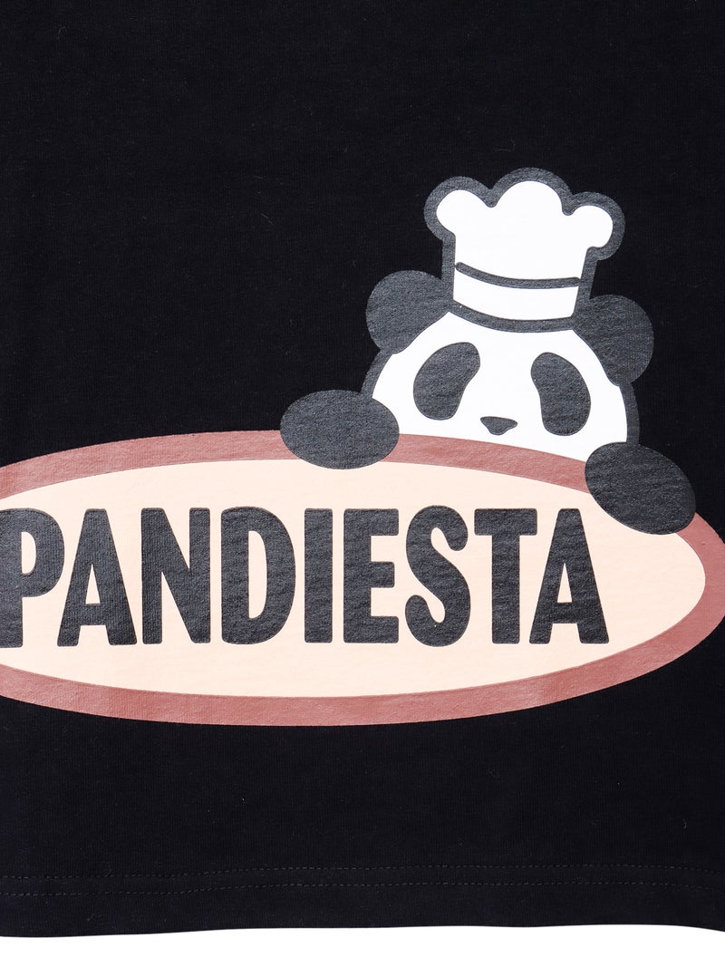 【PANDIESTA JAPAN】“メロンパンダさん”刺繍入りなりきり半袖パーカー