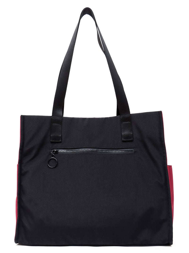 【雅結】桜刺繍入り2WAYトートバッグ