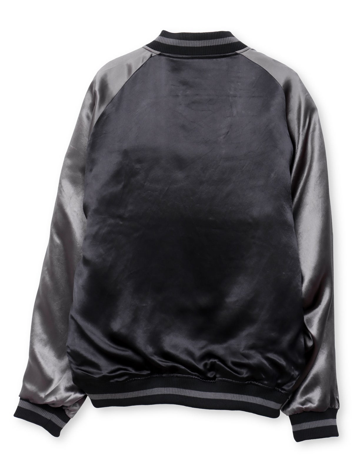 【絡繰魂・粋】“妖気九尾”総刺繍リバーシブルスカジャン