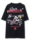 【PANDIESTA JAPAN】“ツーリングパンダ”刺繍入りTシャツ