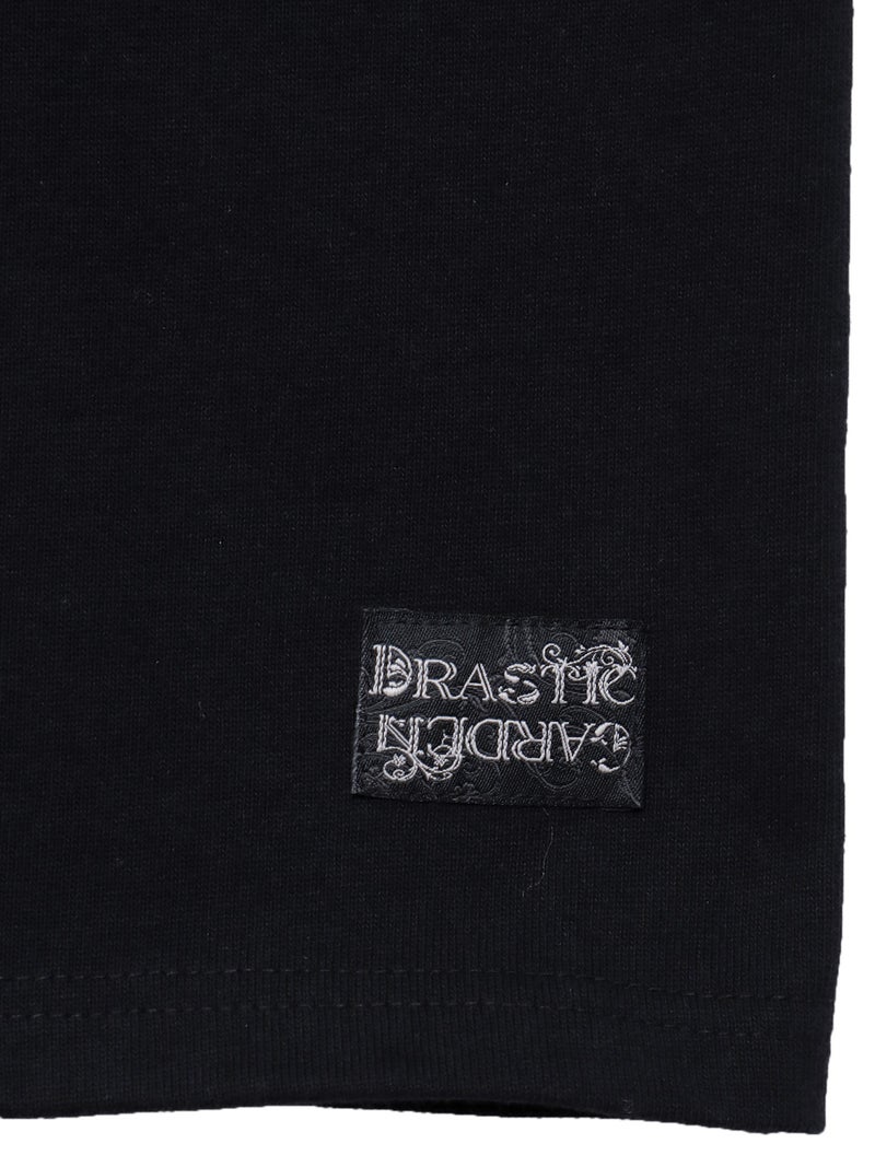 【DRASTIC GARDEN】“煙ノ桜”総刺繍BIGシルエットTシャツ
