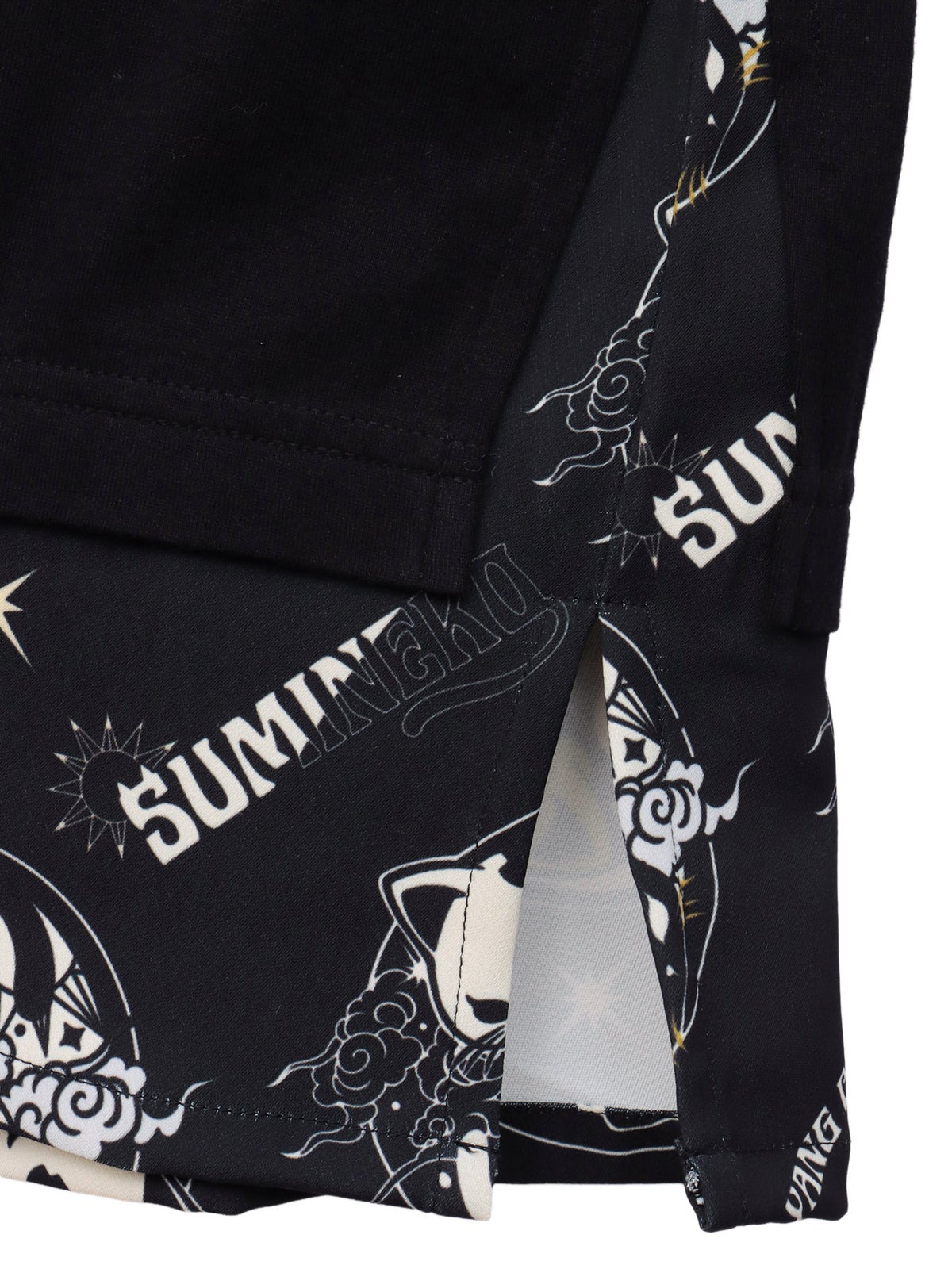 【SUMINEKO】“陰陽猫”切替チュニック