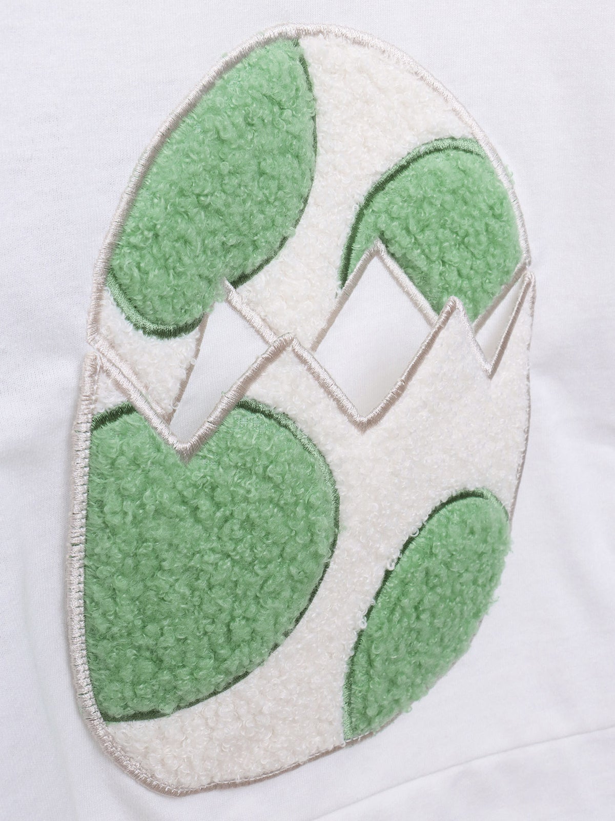 【PANDIESTA JAPAN】“ダイナソーパンダ”刺繍入りなりきり半袖パーカー〔別注〕