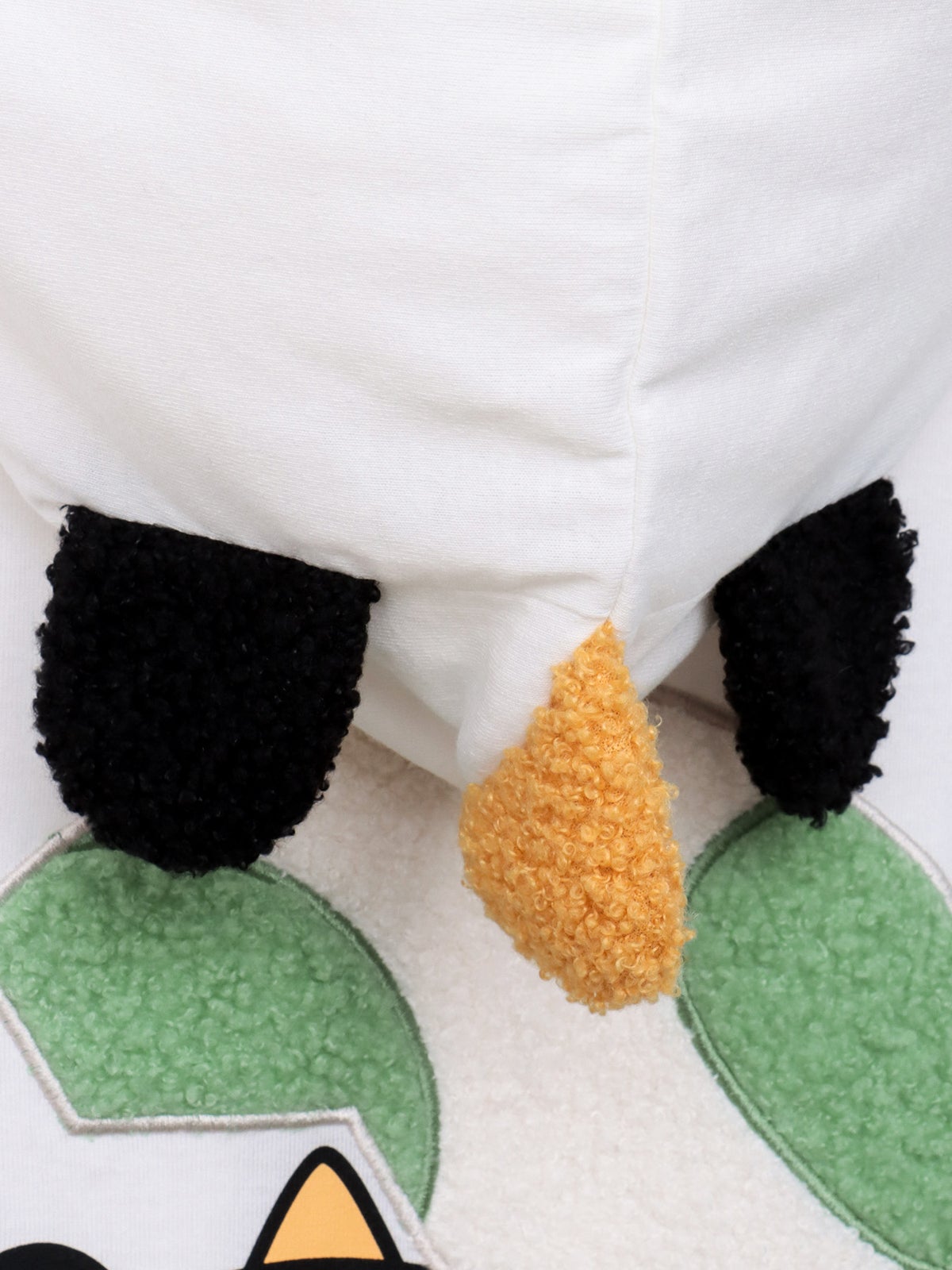 【PANDIESTA JAPAN】“ダイナソーパンダ”刺繍入りなりきり半袖パーカー〔別注〕