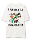 【PANDIESTA JAPAN】“ハイサイパンダ”刺繍入りTシャツ