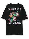 【PANDIESTA JAPAN】“ハイサイパンダ”刺繍入りTシャツ