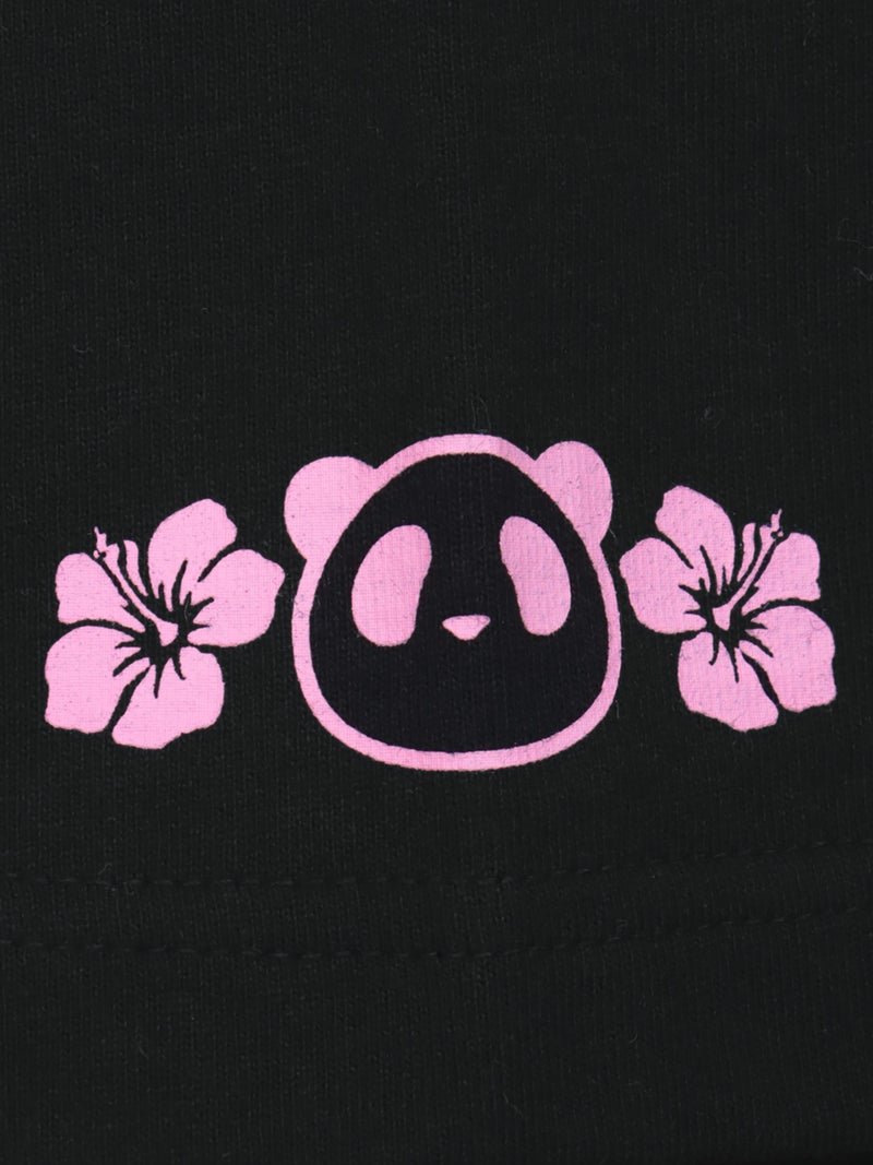 【PANDIESTA JAPAN】“ハイサイパンダ”刺繍入りTシャツ