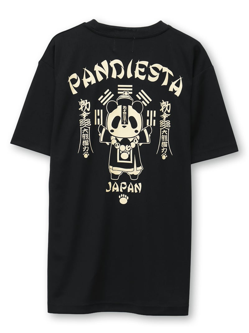 【PANDIESTA JAPAN】“キョンシーパンダ”DRYメッシュ素材Tシャツ