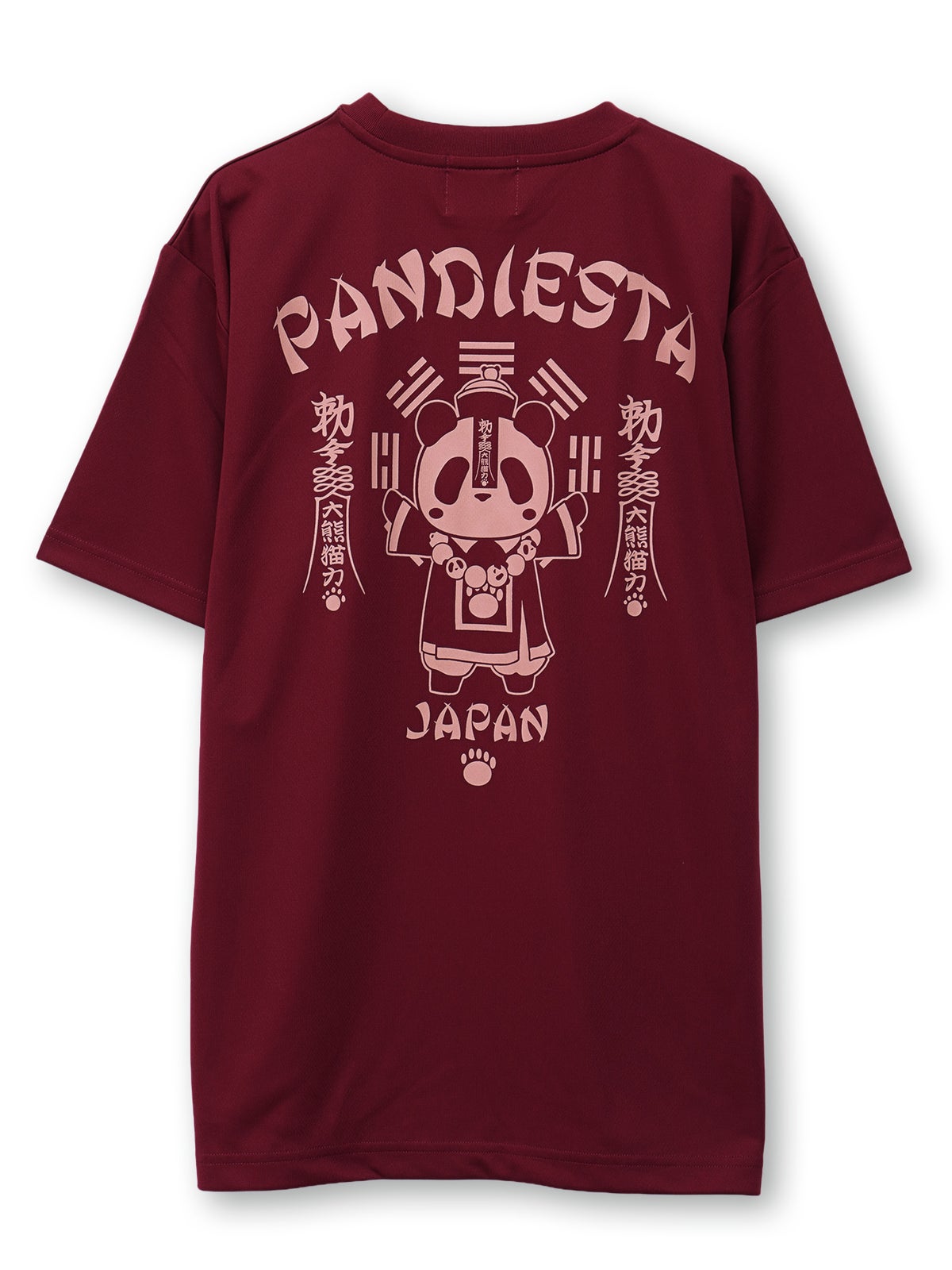 【PANDIESTA JAPAN】“キョンシーパンダ”DRYメッシュ素材Tシャツ