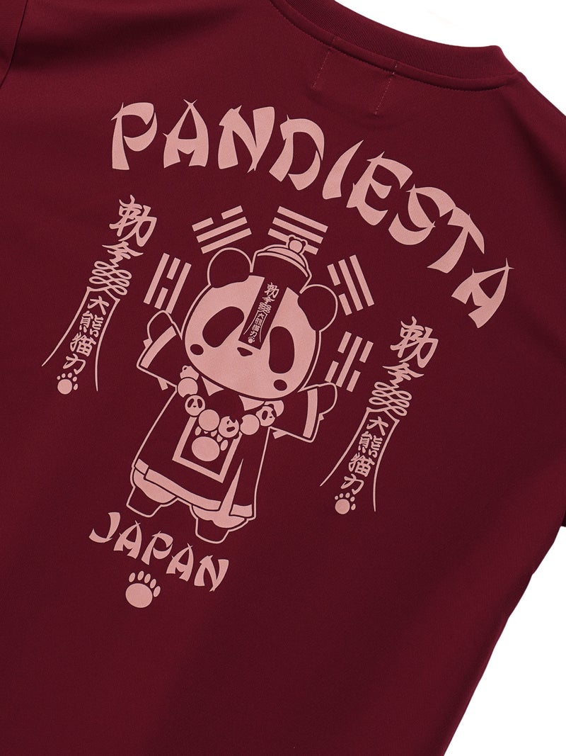 【PANDIESTA JAPAN】“キョンシーパンダ”DRYメッシュ素材Tシャツ