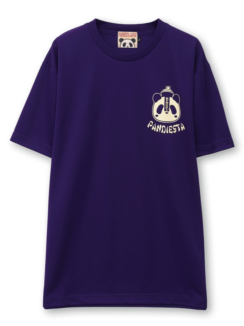 【PANDIESTA JAPAN】“キョンシーパンダ”DRYメッシュ素材Tシャツ