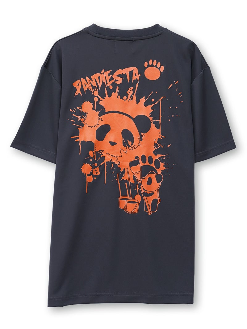 【PANDIESTA JAPAN】“ペイントパンダ”DRYメッシュ素材Tシャツ