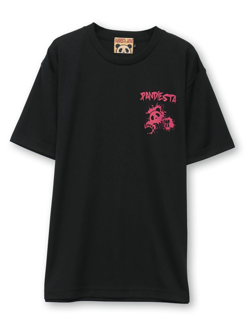 【PANDIESTA JAPAN】“ペイントパンダ”DRYメッシュ素材Tシャツ