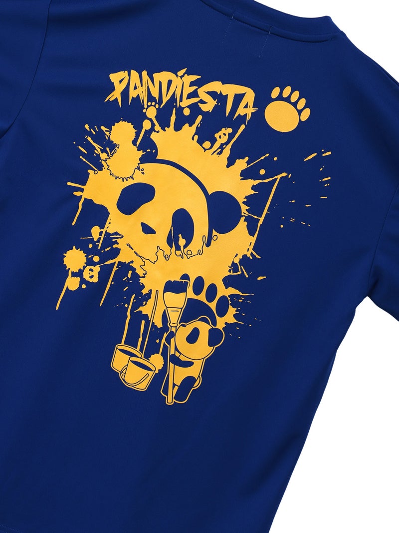 【PANDIESTA JAPAN】“ペイントパンダ”DRYメッシュ素材Tシャツ