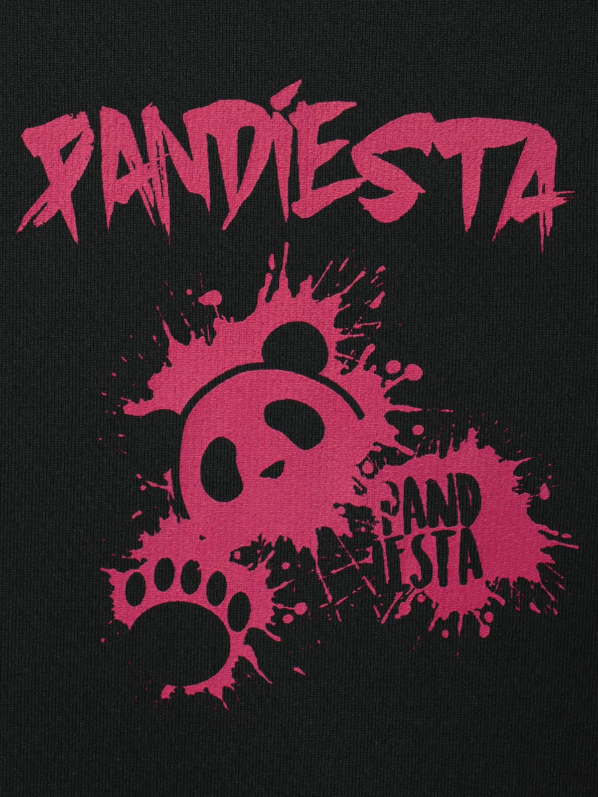 【PANDIESTA JAPAN】“ペイントパンダ”DRYメッシュ素材Tシャツ