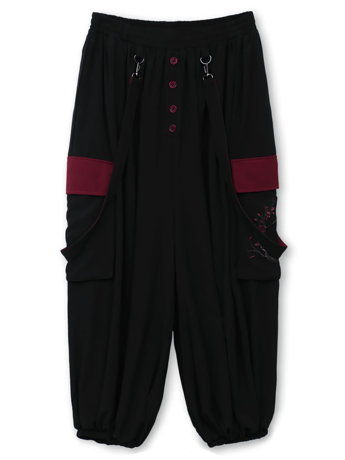 【雅結 -EN-】“梅と蛇”サス付きピエロパンツ