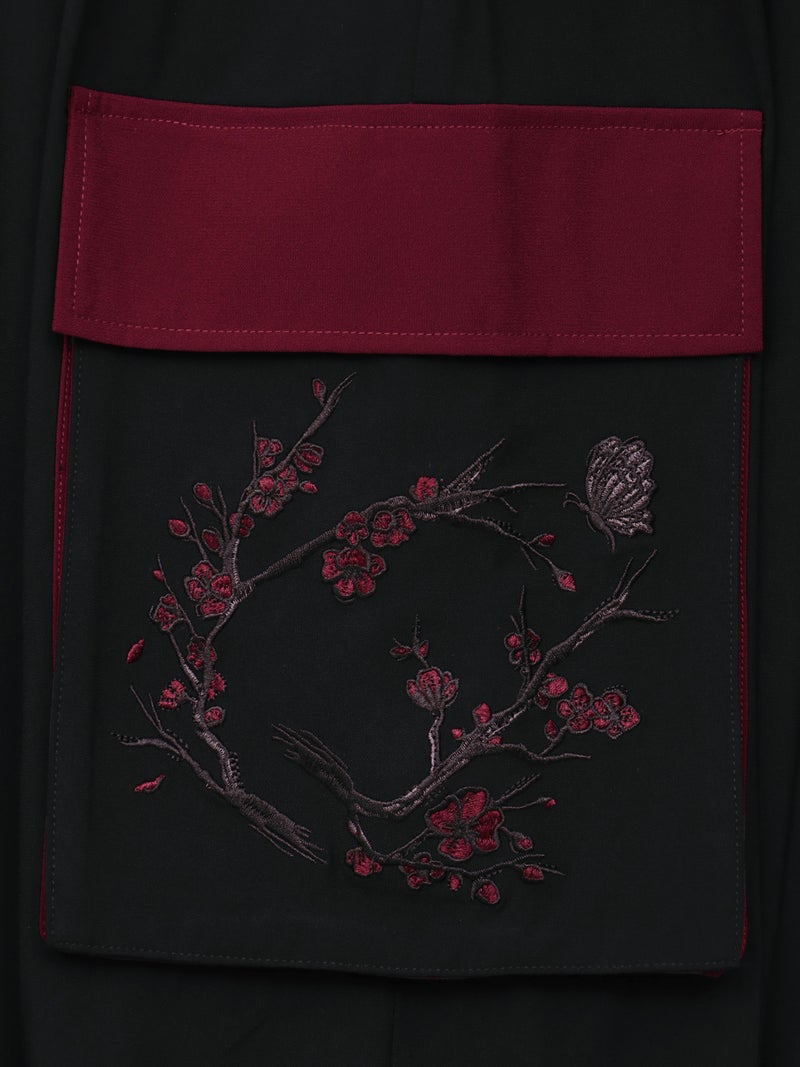 【雅結 -EN-】“梅と蛇”サス付きピエロパンツ