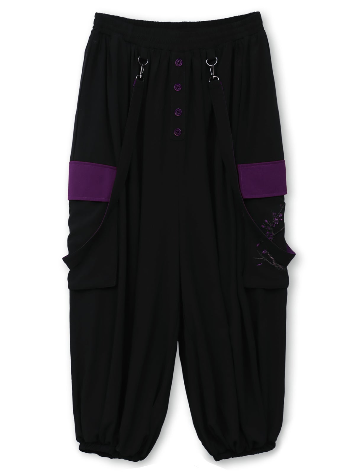 【雅結 -EN-】“梅と蛇”サス付きピエロパンツ