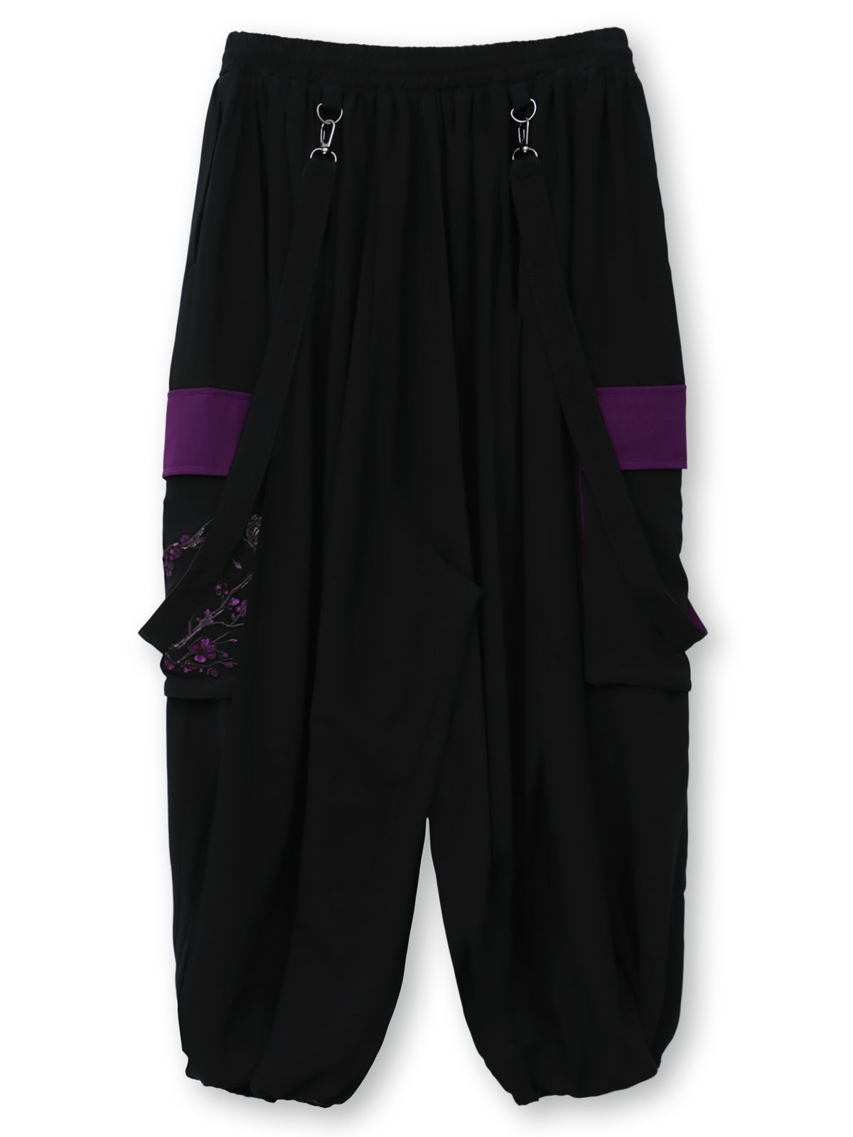 【雅結 -EN-】“梅と蛇”サス付きピエロパンツ