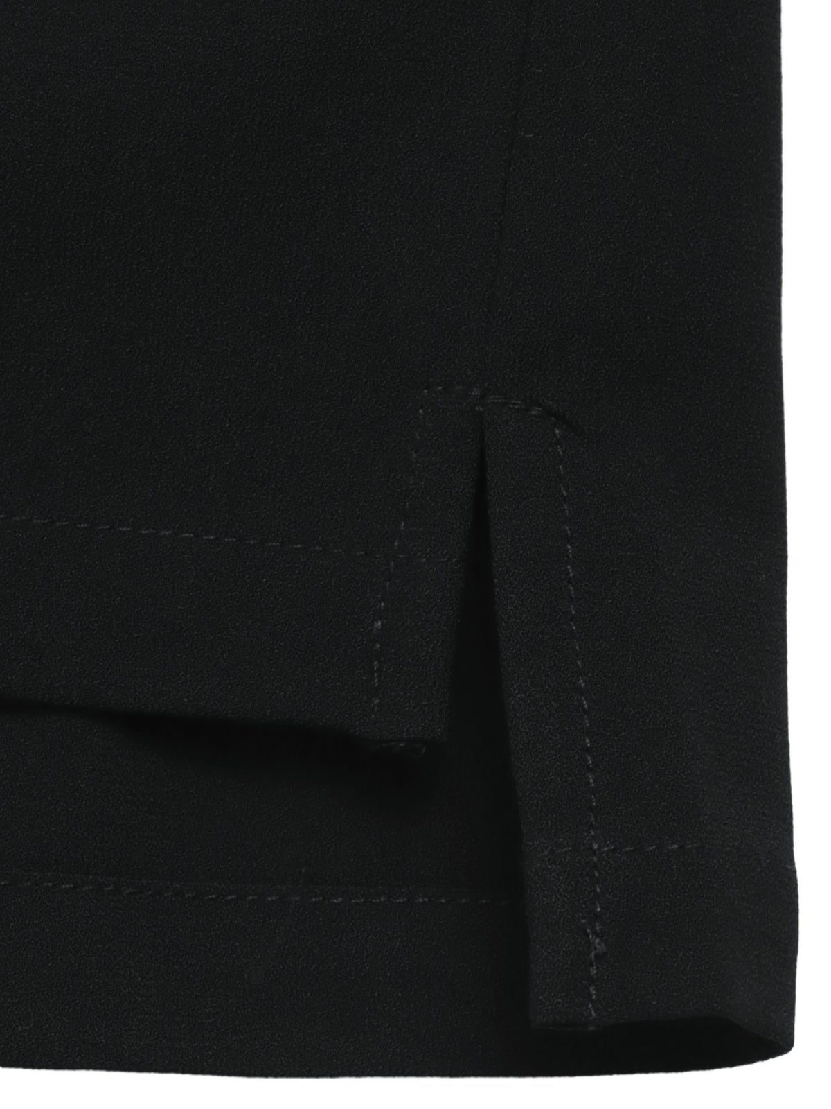 【雅結 -EN-】“狐面”総刺繍キモノスリーブ5分袖変形Tシャツ