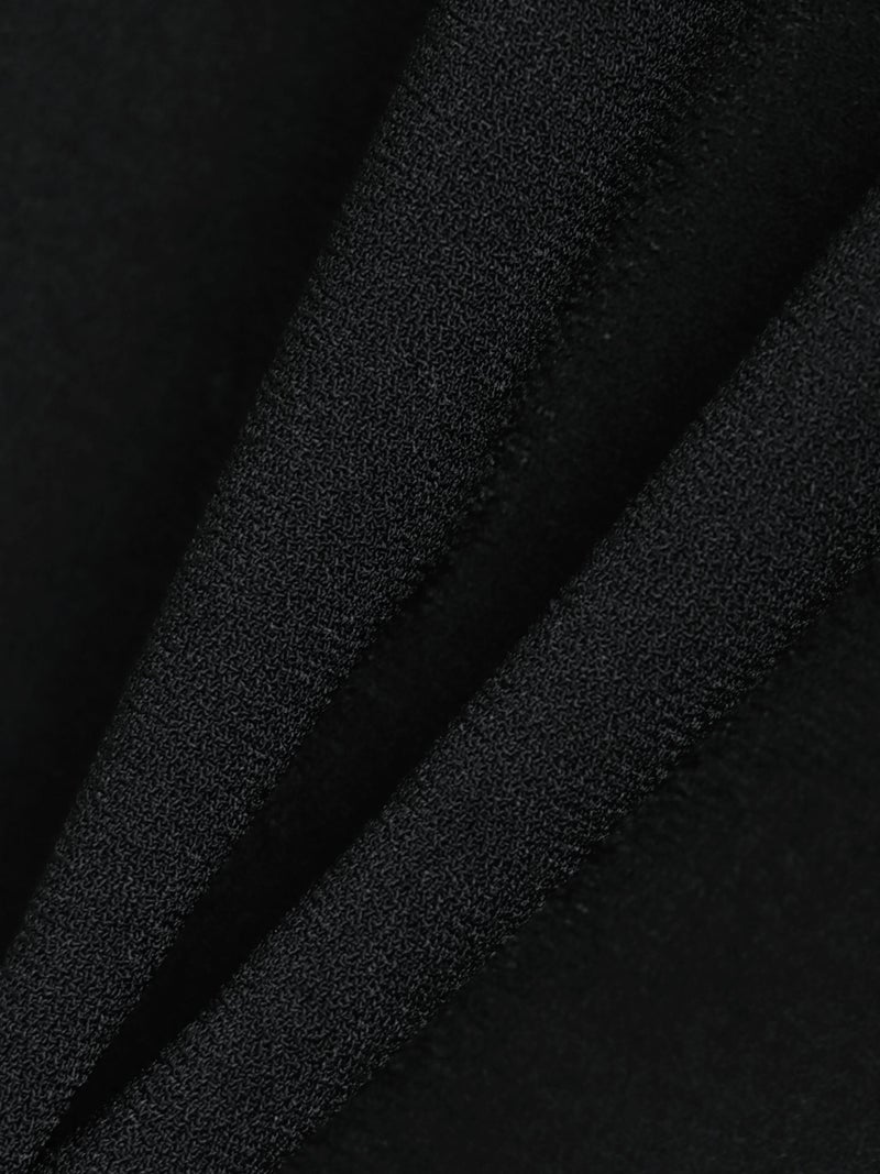 【雅結 -EN-】“狐面”総刺繍キモノスリーブ5分袖変形Tシャツ