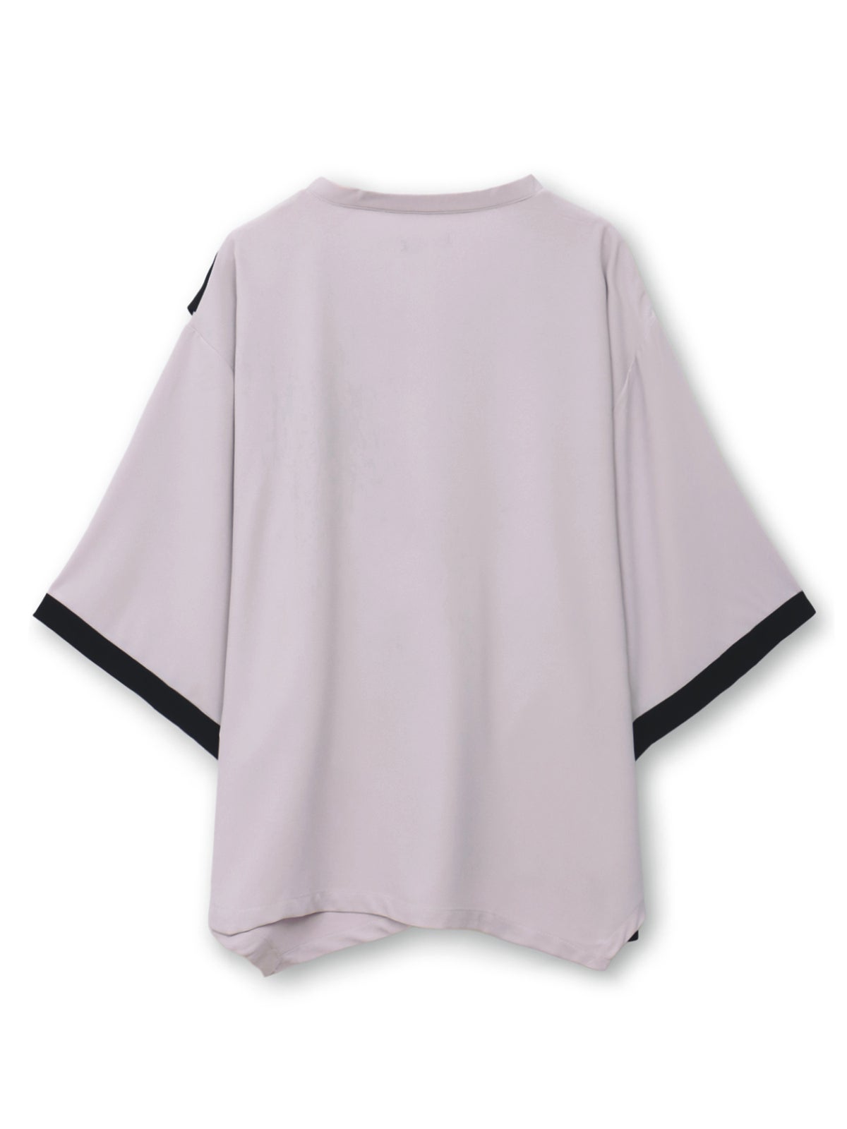 【雅結 -EN-】“鳳凰と梅”刺繍入り袈裟風キモノスリーブTシャツ