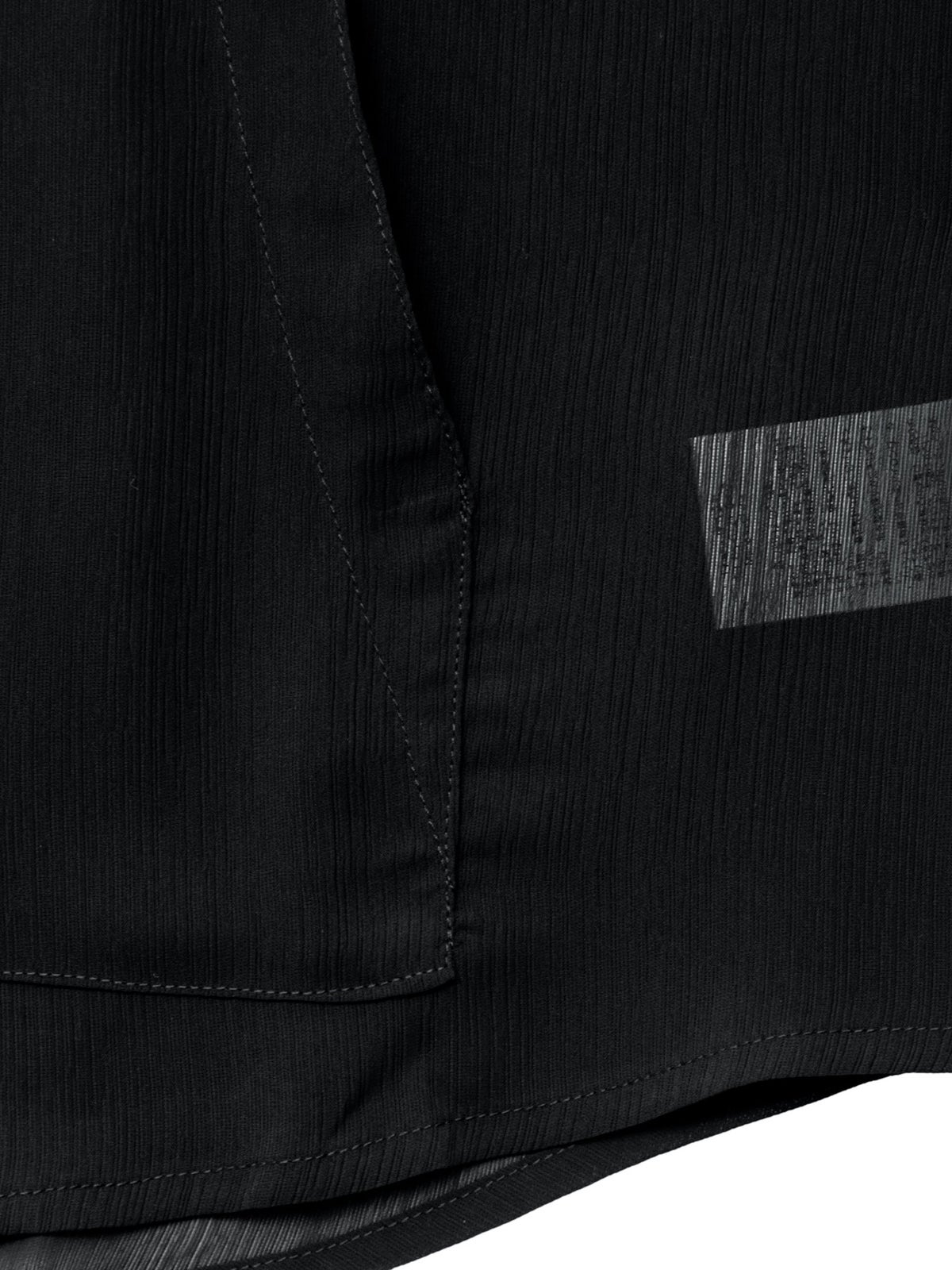 【雅結】桜刺繍 楊柳素材ブラウスパーカー