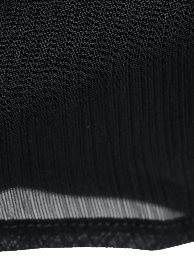 【雅結】桜刺繍 楊柳素材スカート